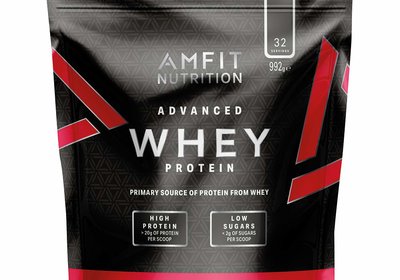AMFIT Advanced Whey Protein - Fragola - 990g